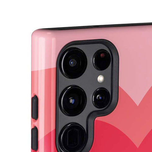 Cartoon Network Powerpuff Girls Hearts Galaxy S25 Ultra Impact Case
